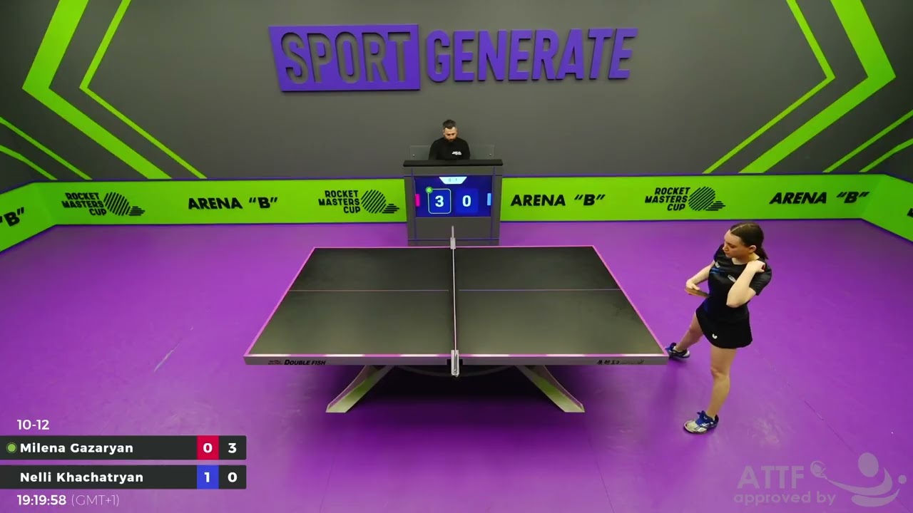 Table Tennis | M.Gazaryan - N.Khachatryan | 25.02.2026 19:15 (CET) | RMC.W 35293981