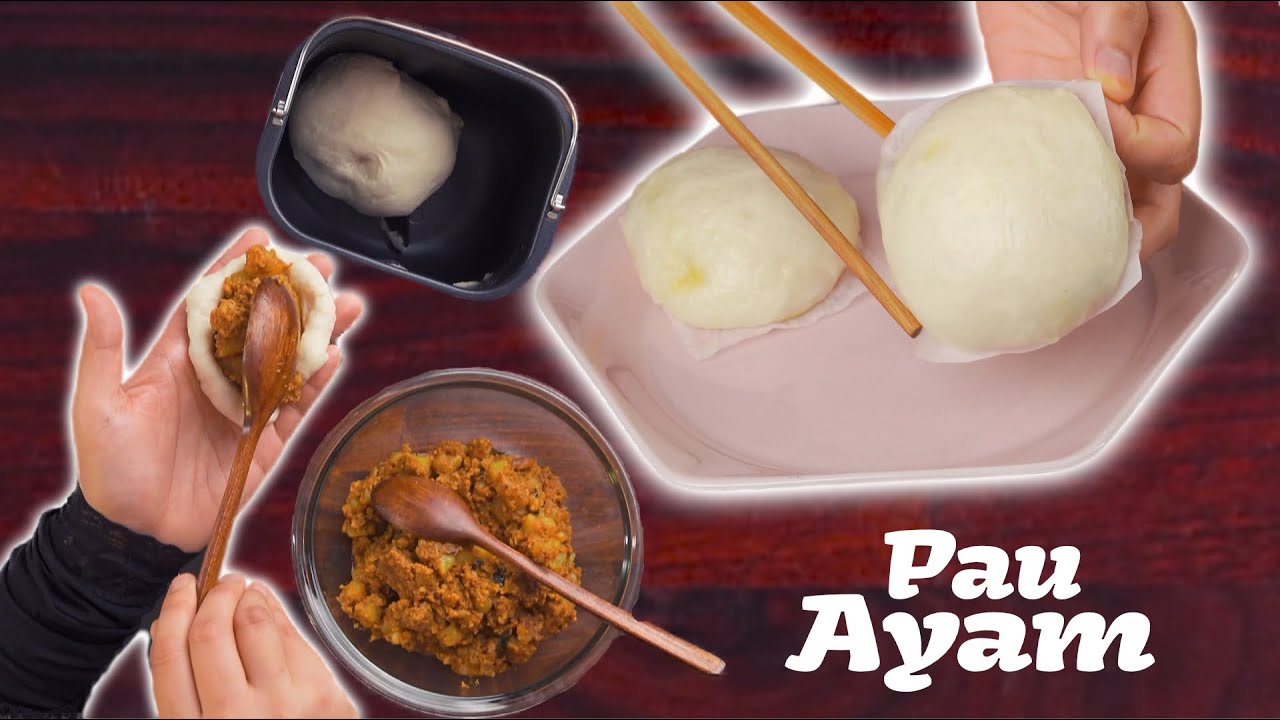Pau Ayam buat sendiri je di rumah