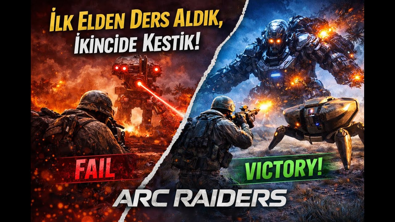 İlk Elden Ders Aldık, İkincide Kestik | ARC Raiders &ndash; Bur&ccedil; H&uuml;creleri Bizde 