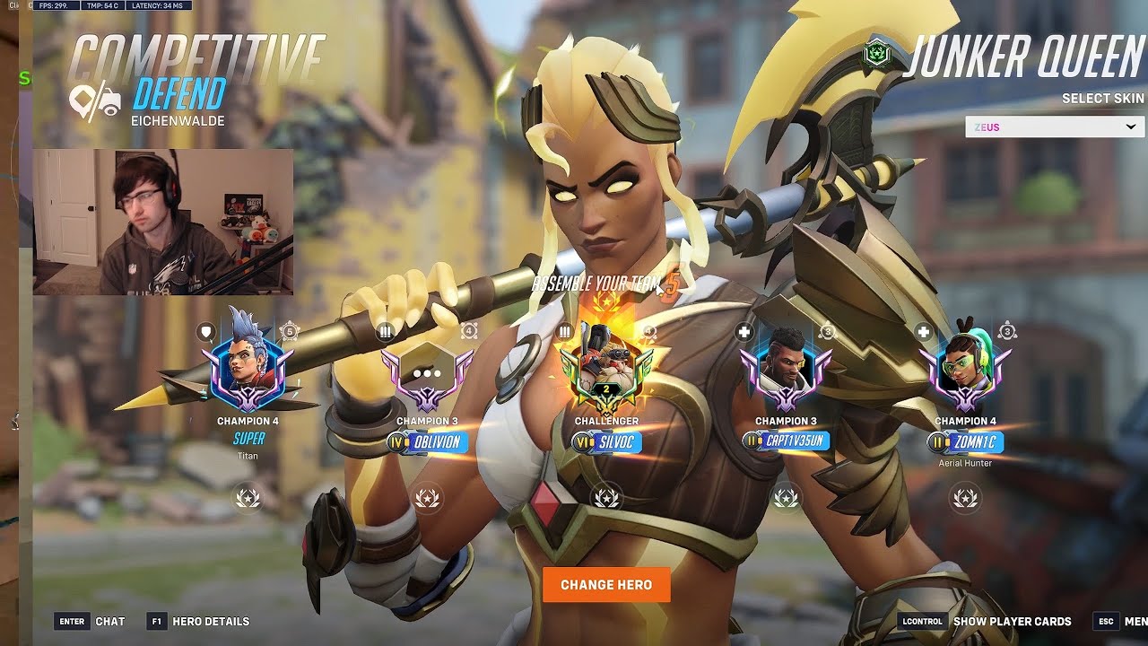 25K DMG! #1 JUNKER QUEEN! SUPER ZARYA + JUNKER QUEEN GAMEPLAY OVERWATCH 2 SEASON 20