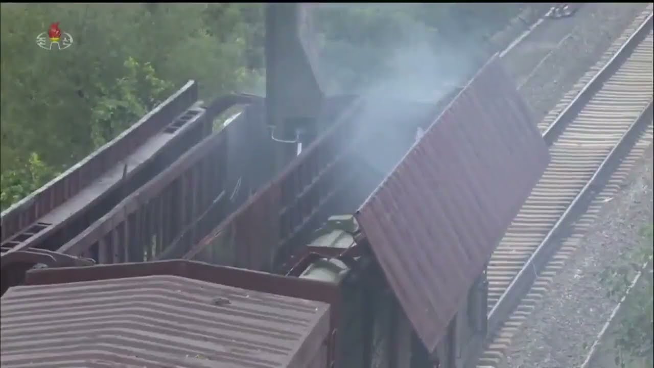 North Korea Ballistic Missile Launching Railway Train