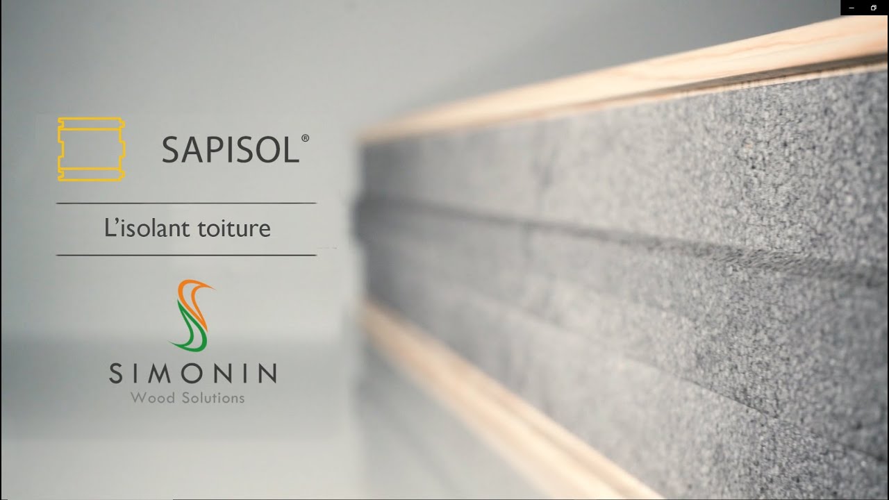Sapisol® - Le panneau isolant toiture