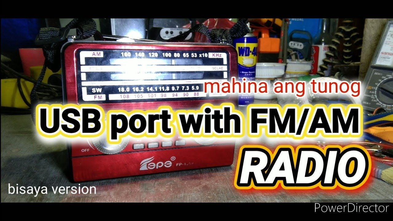 AM/FM with USB port Radio mahina ang tunog @litsmixtv