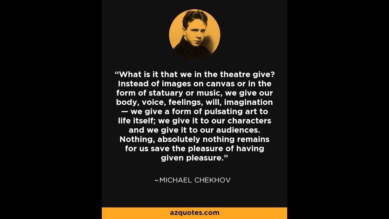 Gareth Somers on Michael Chekhov video 4: Moulding, Flying , Floating and Radiating