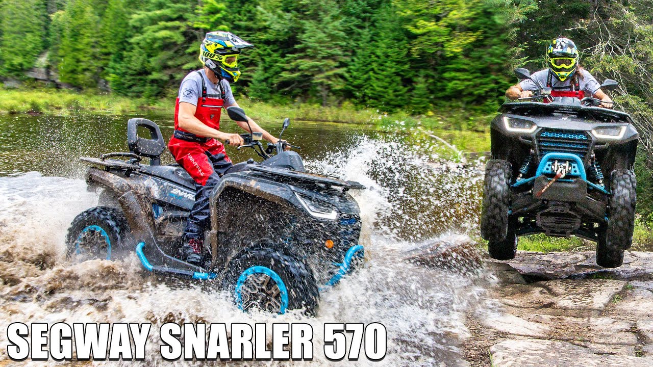Czy to możliwe? Jazda Segwayem Powersports Snarler 570 ATV po skalistym terenie &ndash; AT6LX