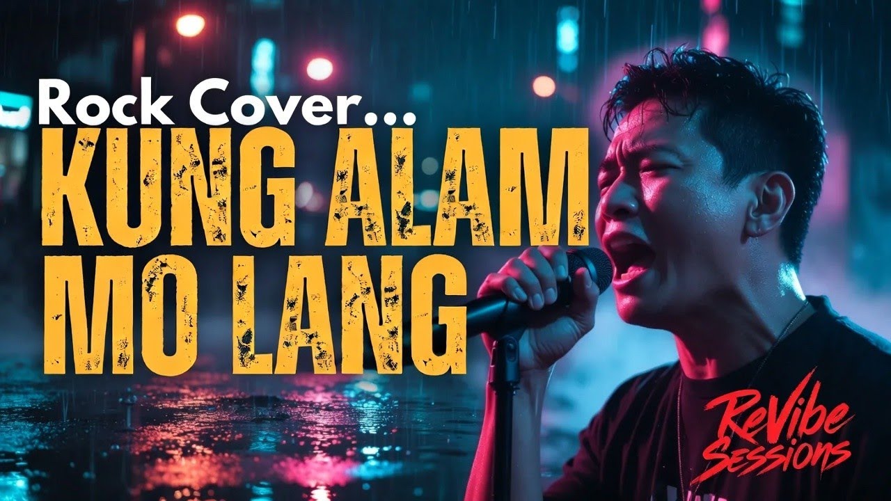 Kung Alam Mo Lang - Roxie | ReVibeSessions (Rock Cover + Lyrics Video)