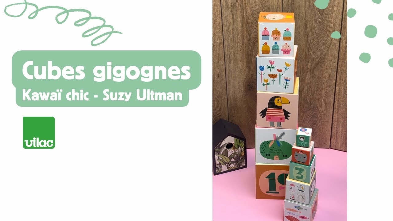 Cubes gigognes, Kawaï chic - Suzy Ultman - VILAC