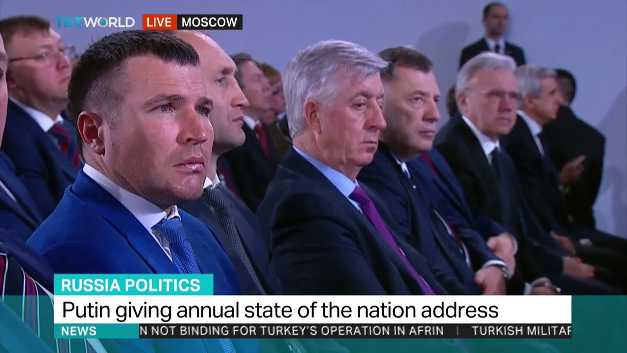 Putin delivers annual state of the nation address