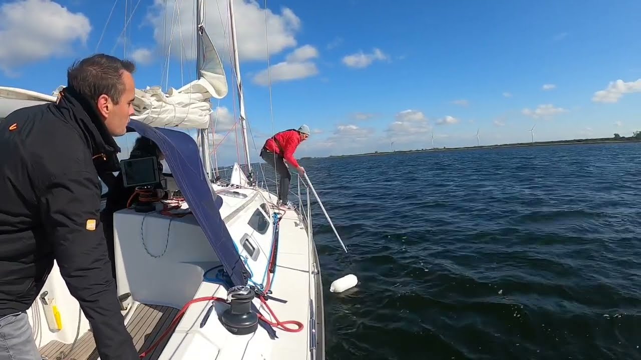Zeilen naar Texel deel 1 reddingsactie