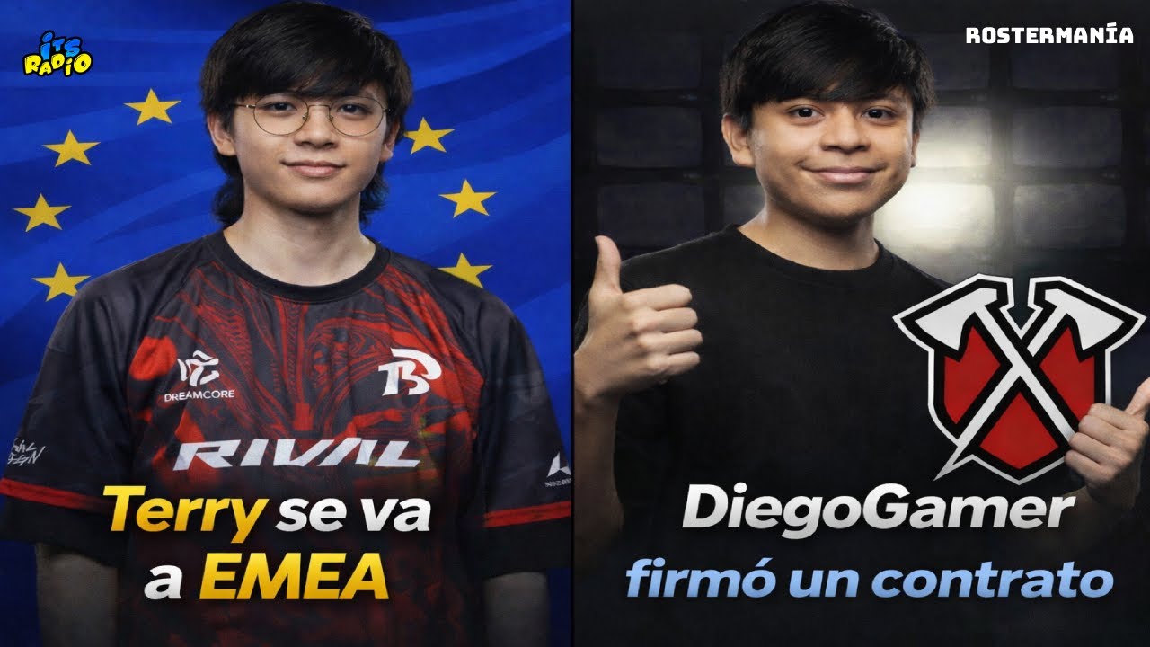ROSTERMANÍA: TERRY SE VA A EMEA - DIEGOGAMER FIRMÓ CONTRATO - NUEVOS ROSTERS Y MÁS