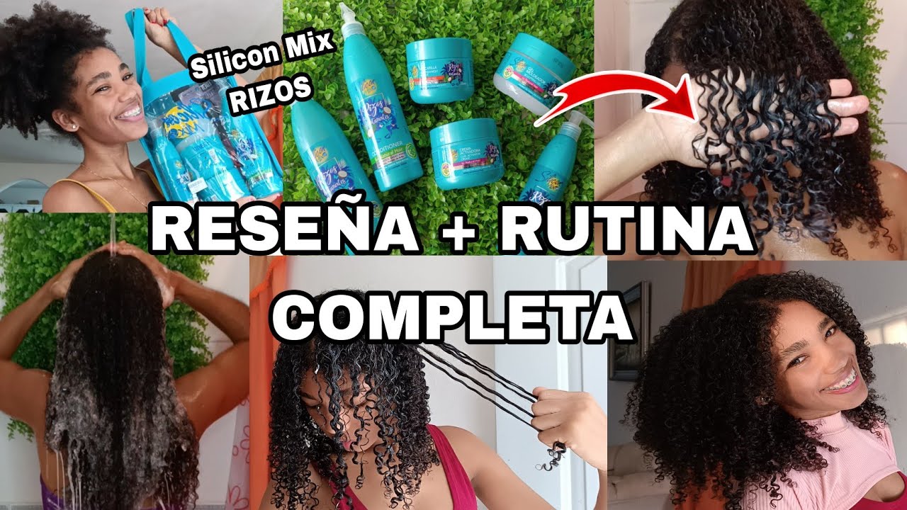 RESEÑA + RUTINA DE RIZOS CON SILICON MIX RIZOS NATURALES 🇩🇴| ¿Valen la pena?| Rachell Santos