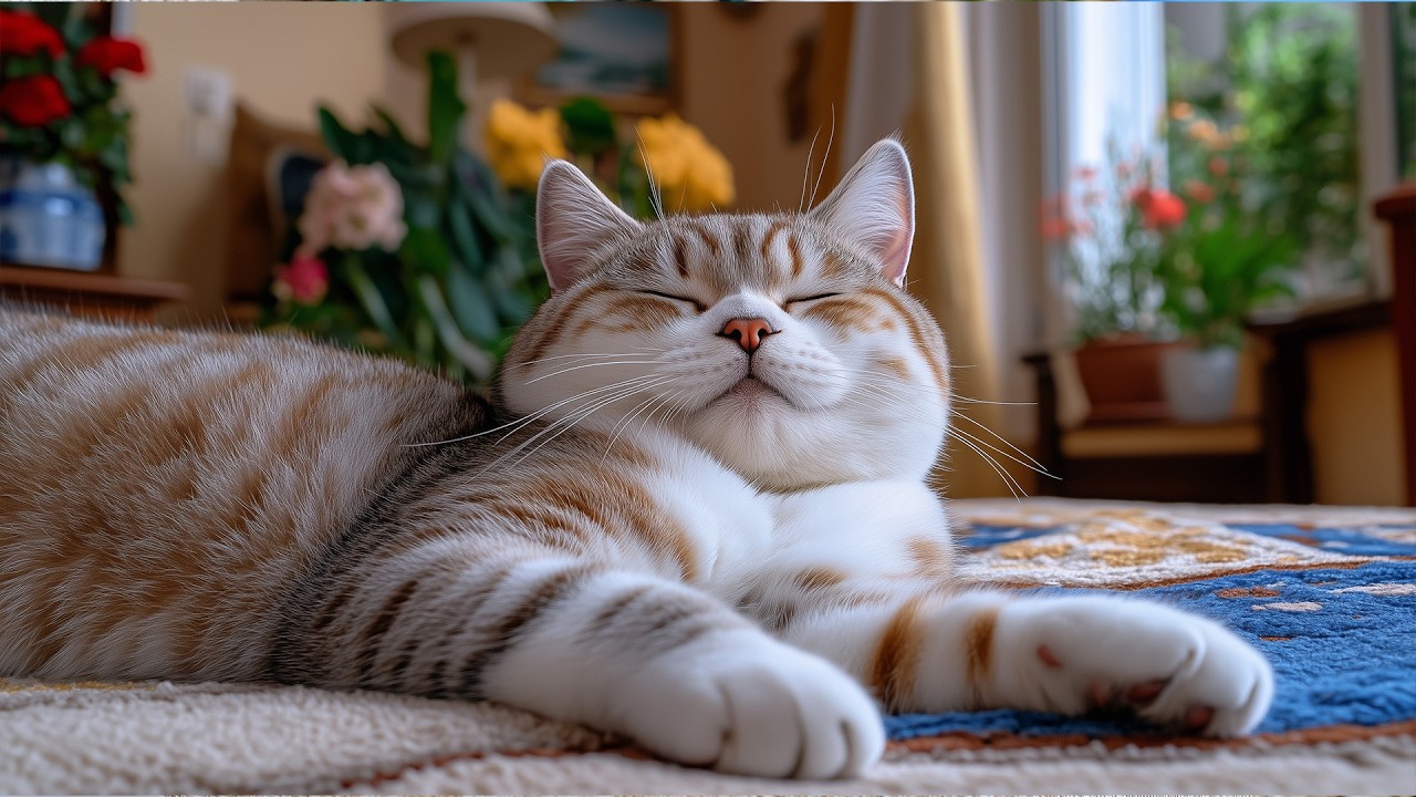 12 Hours Of Calming Music for Cats 🐈 Cozy Gentle Sleep Tunes 🎵 Peaceful Relaxation 😴 Cat TV No Ads