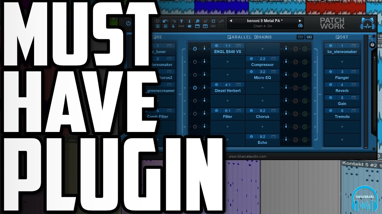 Blue Cat Audio PatchWork — загрузка VST-файлов в Pro Tools и многое другое