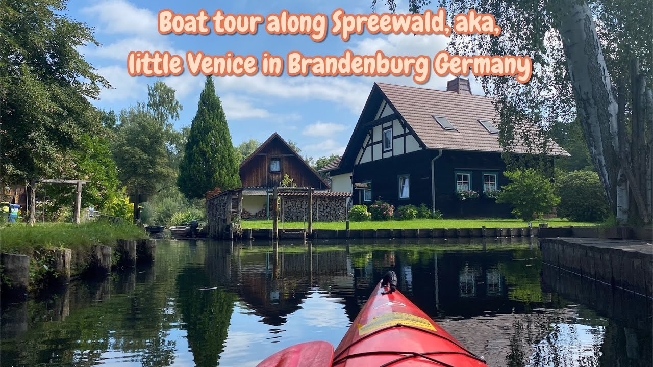 Boat tour through Spreewald, aka, little Venice in Brandenburg Germany #travelvlog 