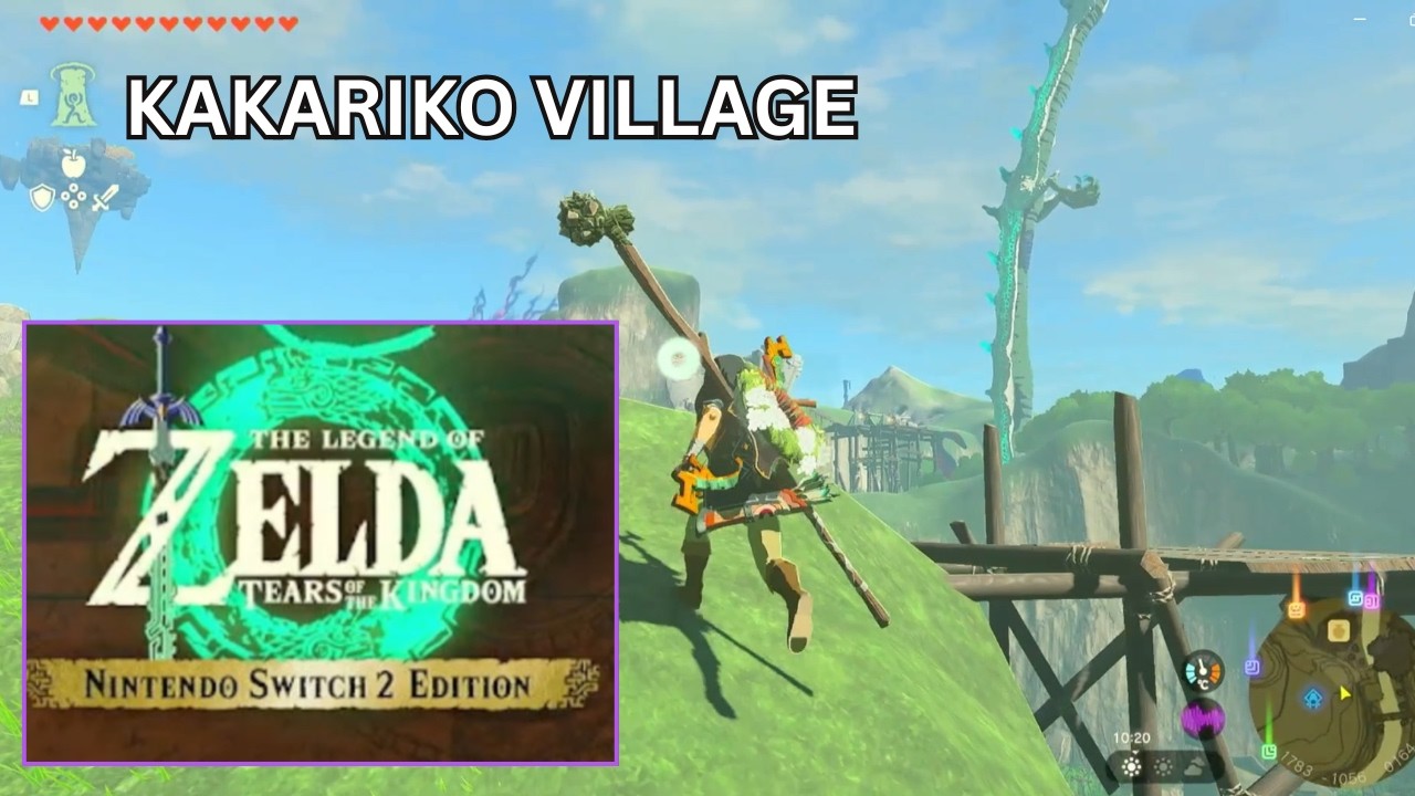 EXPLORING KAKARIKO VILLAGE - THE LEGEND OF ZELDA - TEARS OF THE KINGDOM