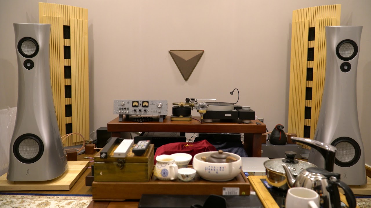 Estalon XB, Aurender A10, Gryphon Diablo 300 and Tidal Music source