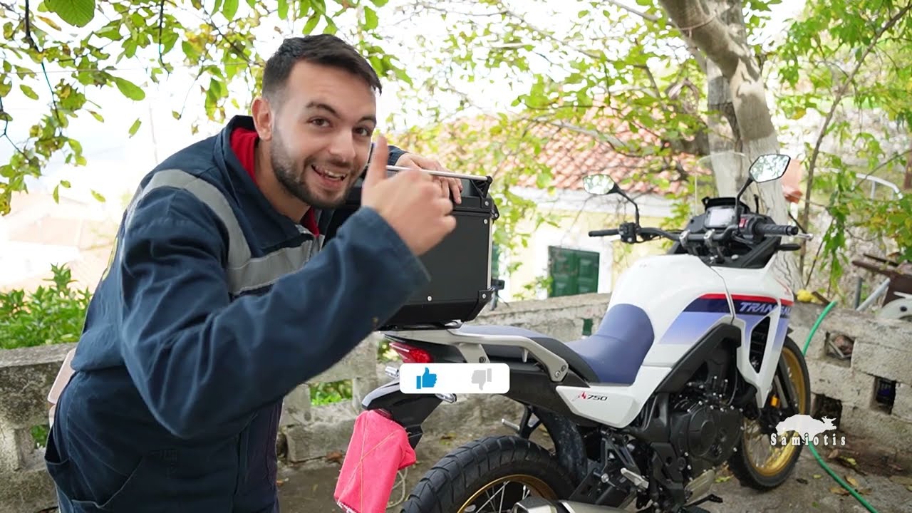 Transalp XL 750 23 GIVI TREKKER OUTBACK EVO 58 L Επ. 2