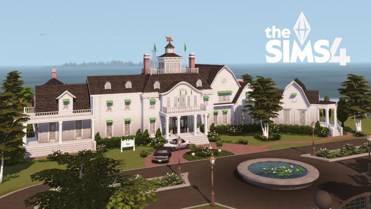 Brindleton Country Club | Small Business | The Sims 4 | Speed Build | NO CC |