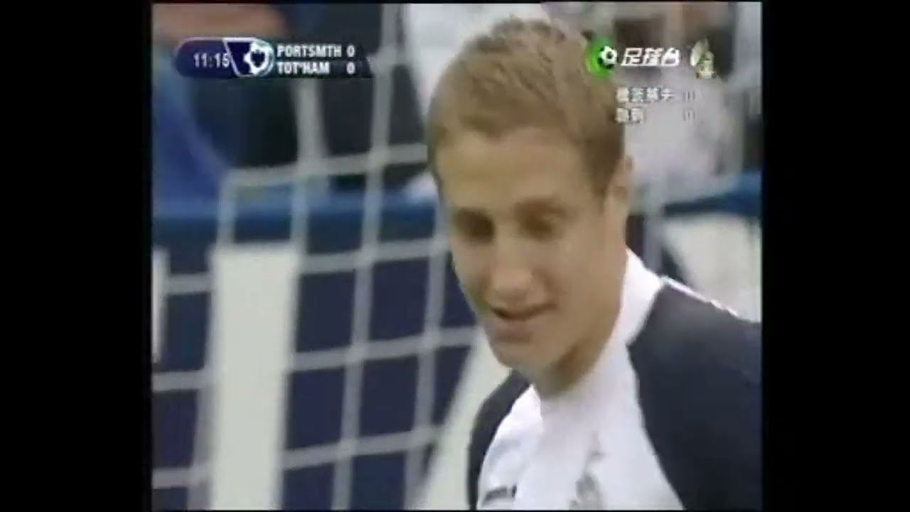 Portsmouth vs Tottenham Hotspur 0:2 || 2005-2006 Premier League  (13 08 2005)