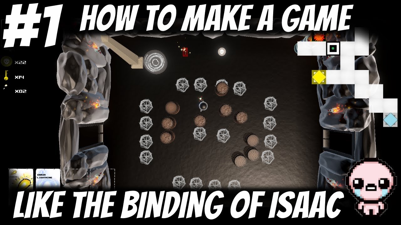 Unity - How to make a game like The Binding Of Isaac (2023) - Part 1 - Setup and Character Movement