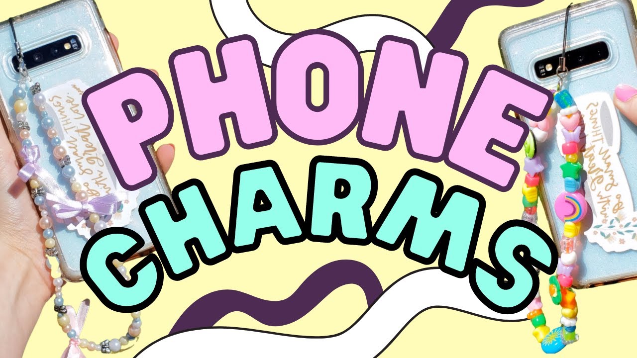 Trendy DIY PHONE CHARMS