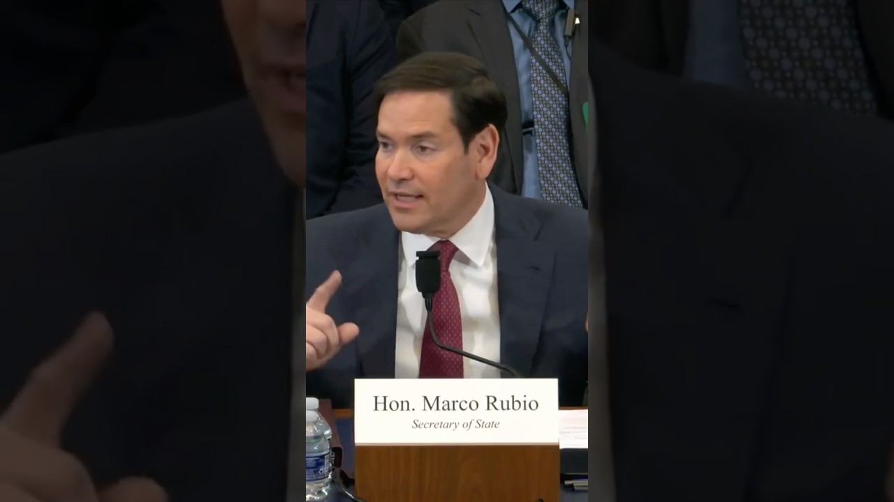 Foreign Aid is not charity &mdash; Secretary Rubio
