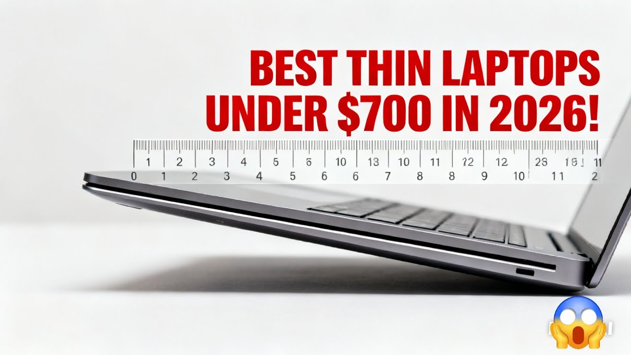 💻✨ BEST THIN LAPTOPS UNDER $700 IN 2026!