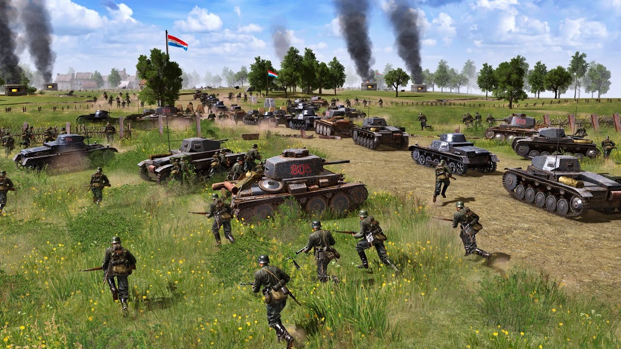 German Invasion of Luxembourg - May 1940 | Call To Arms: Gates of Hell
