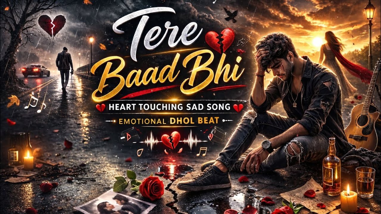 Tere Baad Bhi 💔 | Heart Touching Sad Song 2026 | Emotional Dhol Beat Hindi Song.