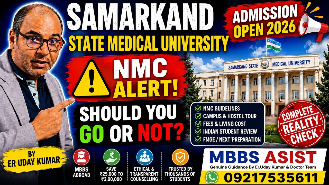 ⚠️ Samarkand State Medical University | NMC Alert | Hidden Truth Every Student Must Know