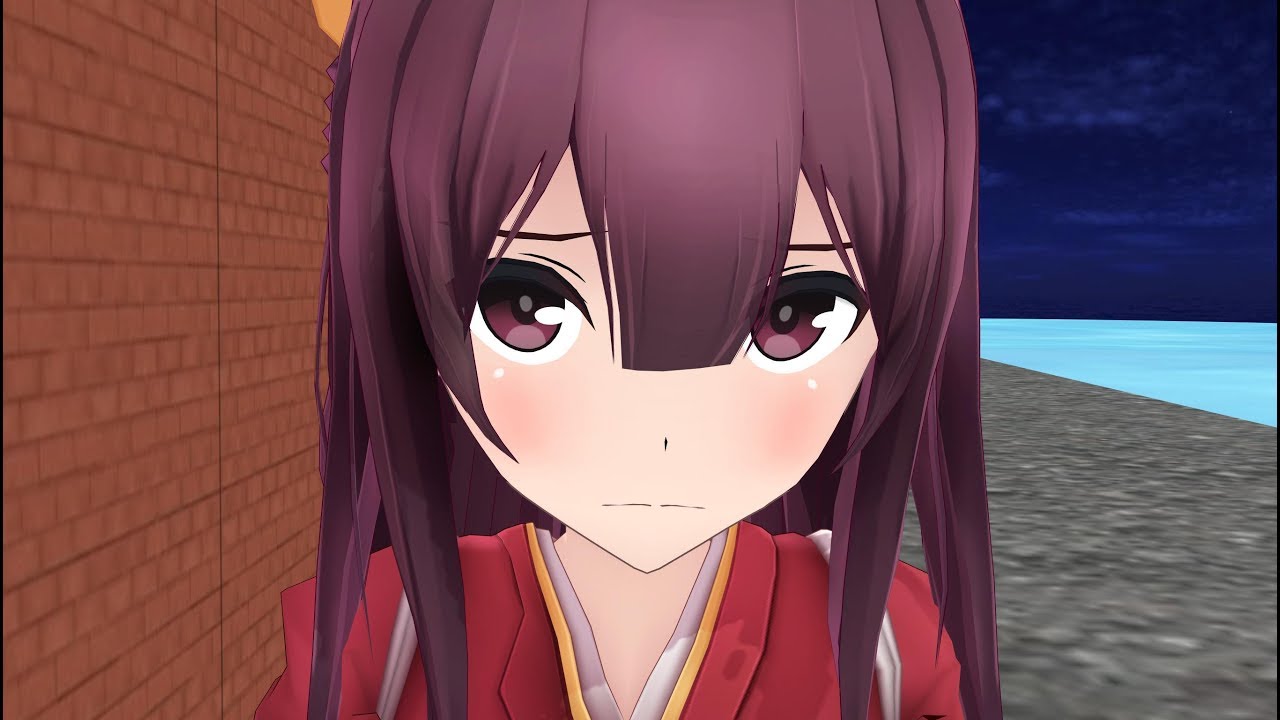 [艦これMMD]神風と逢引き