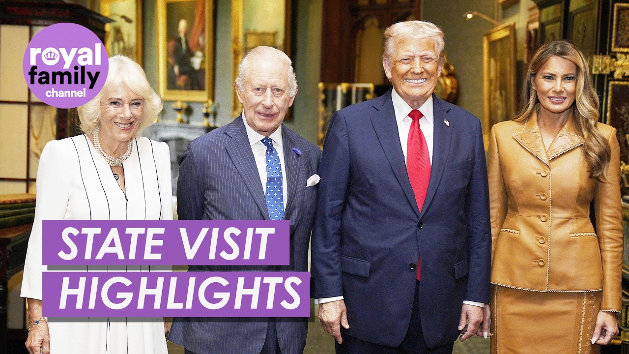 Royal Family Hosts President Trump in Windsor | Full State Visit Highlights 2025