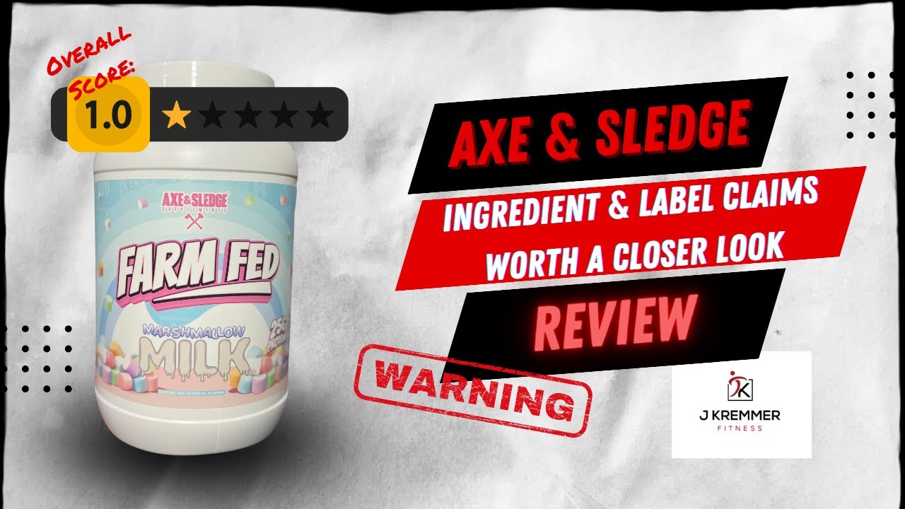 Обзор Axe and Sledge Protein: прозрачность, которую вам стоит увидеть