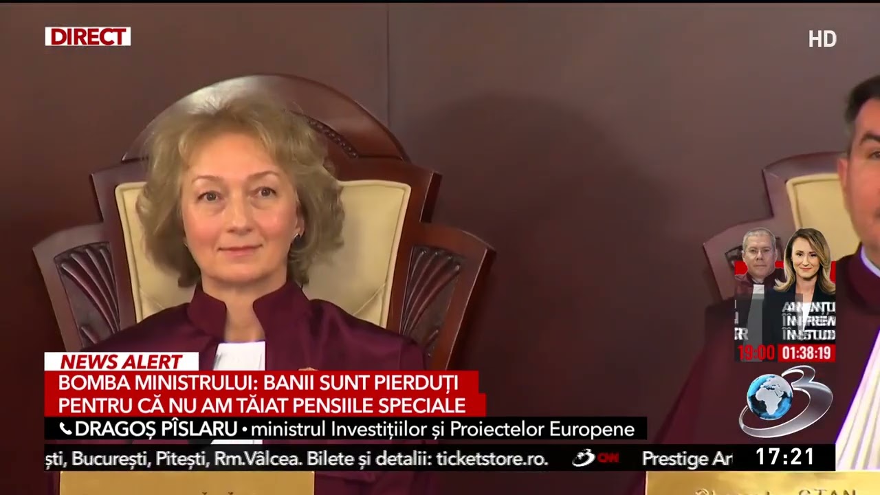 Ministru: România pierde 231 de mil. de euro din cauza amânării reformei pensiilor
