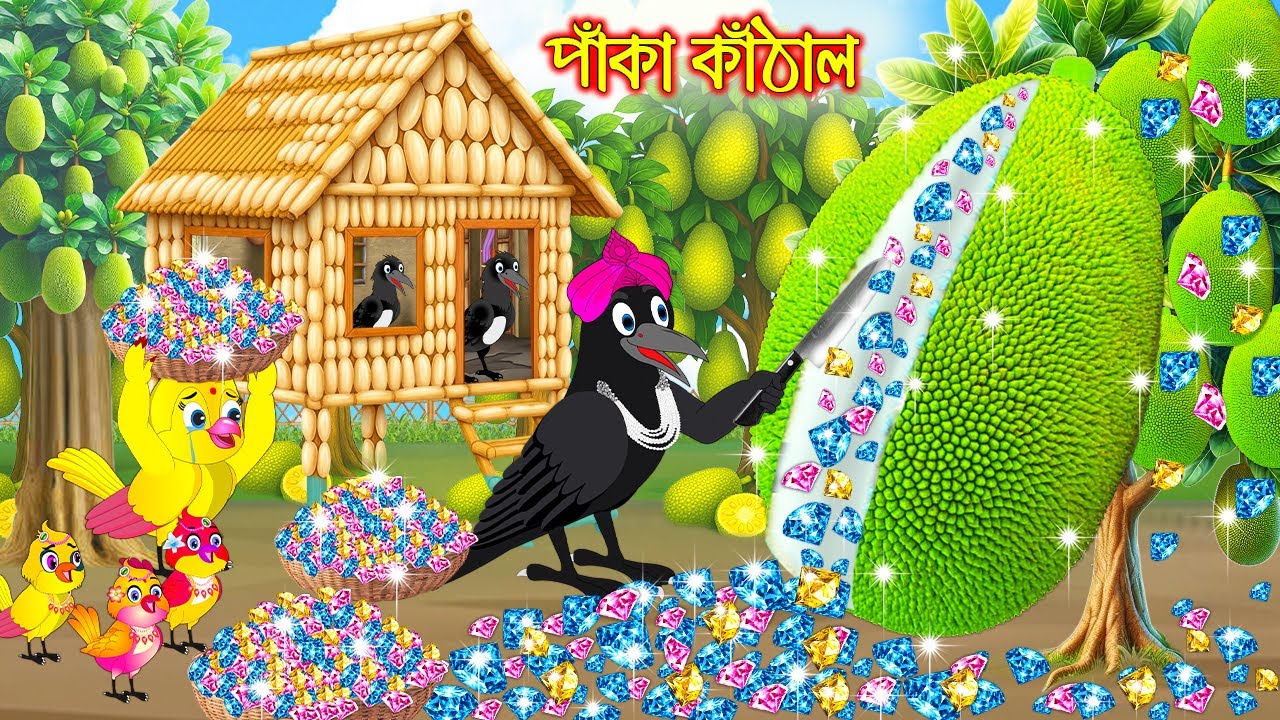 পাকা কাঁঠাল | Paka Kathal | Bangla Cartoon | Rupkothar golpo | Tuni Pakhir Golpo | Pakhir Golpo
