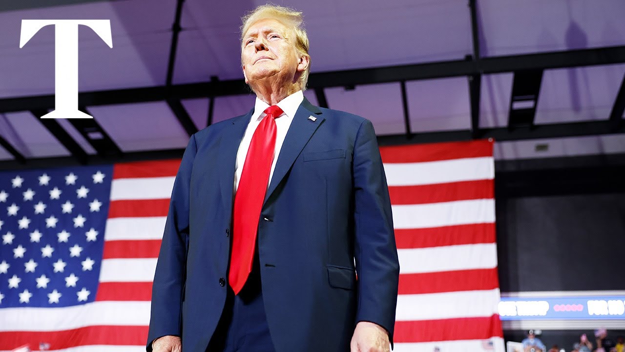 LIVE: Donald Trump arrives for presidential debate in Atlanta