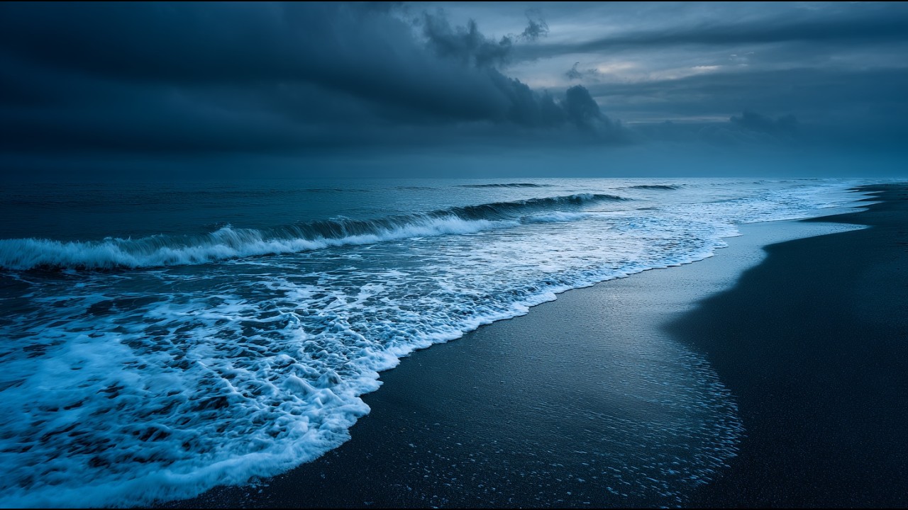 🔵 The Most Relaxing Waves Ever - Ocean Sounds to Sleep, Study and Chill