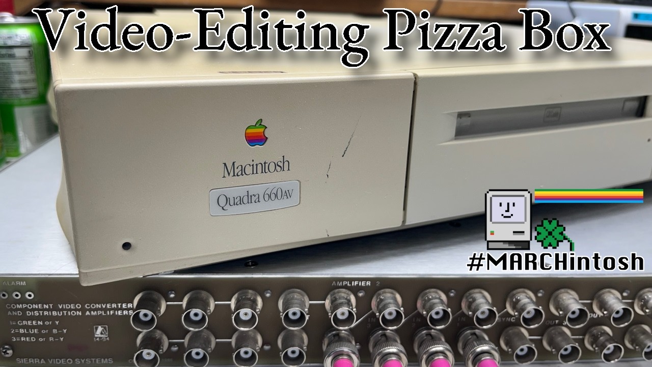 #marchintosh fun! Trying to revive two capacitor-damaged Macintosh Quadra 660AV logic boards