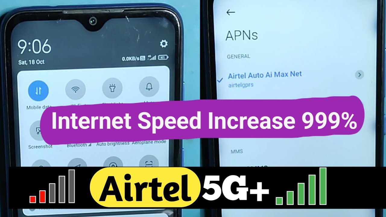 Airtel APN Setting/ Airtel Internet Speed Increase🚀 / Airtel Network problem solution|