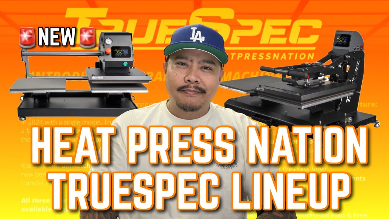 *NEW* Heat Press Nation - TrueSpec Lineup - First Look