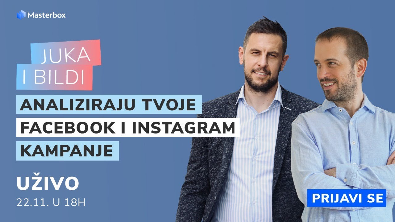 Bildi i Juka analiziraju tvoje Facebook i Instagram kampanje
