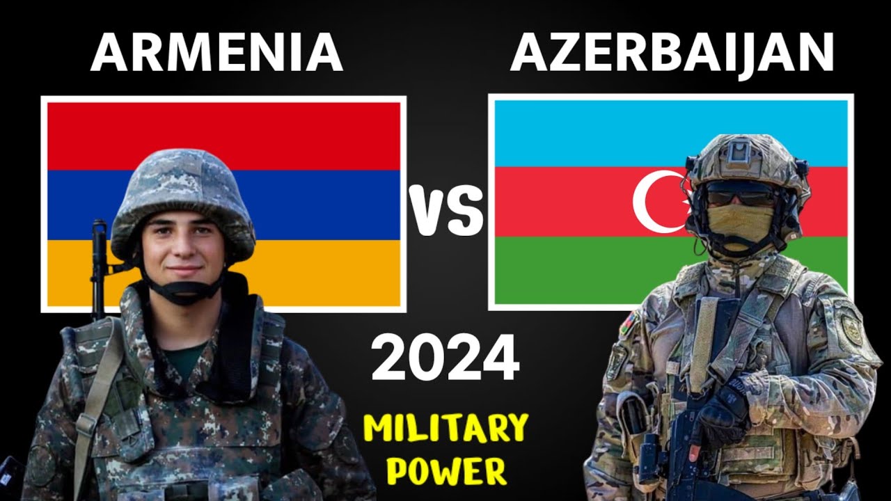 Armenia vs Azerbaijan Military Power Comparison 2024 | Azerbaijan vs Armenia Military Power 2024
