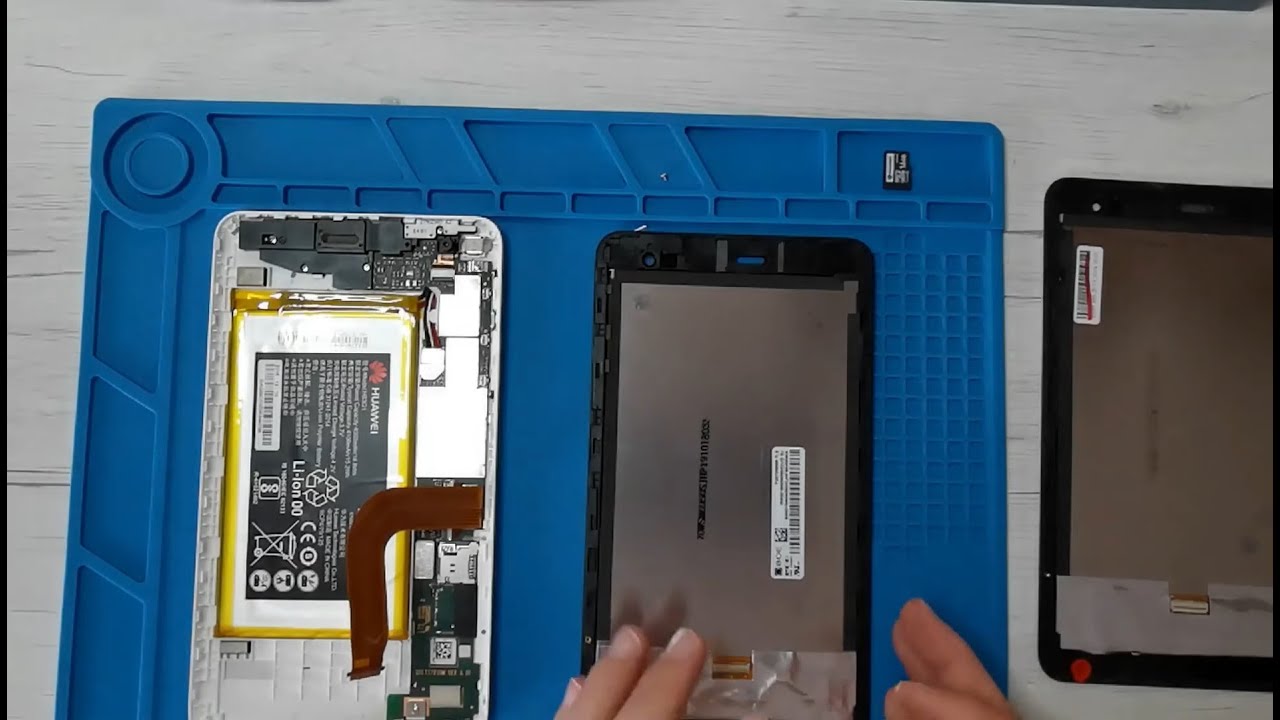 Huawei Mediapad T1 kijelző csere / Huawei Mediapad T1 lcd replacement