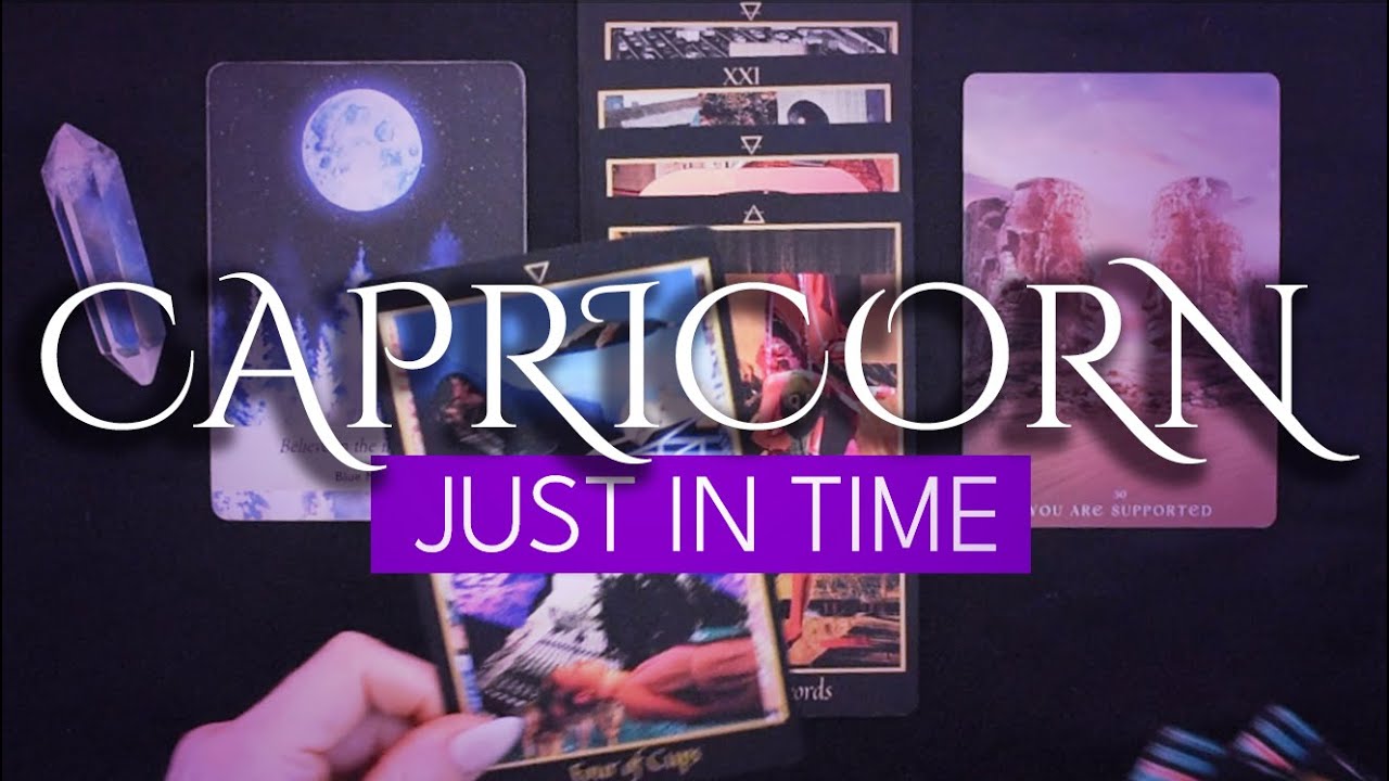 CAPRICORN TAROT READING | &ldquo;A GOLDEN OPPORTUNITY IS COMING!&rdquo; JUST IN TIME