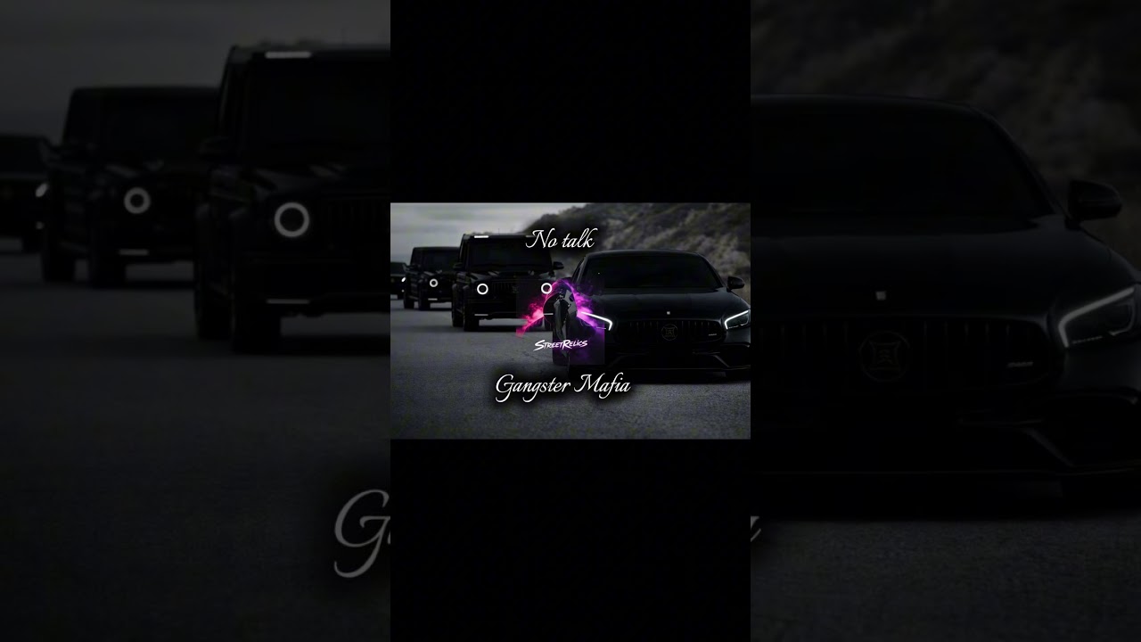 NO TALK 🖤 Gangster Mafia Trap #streetrap #drill #cinematicrap