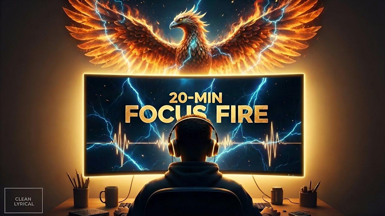 Focus Fire 🔥 | Clean High-Energy Hip Hop & Trap for Work, Workout & Focus