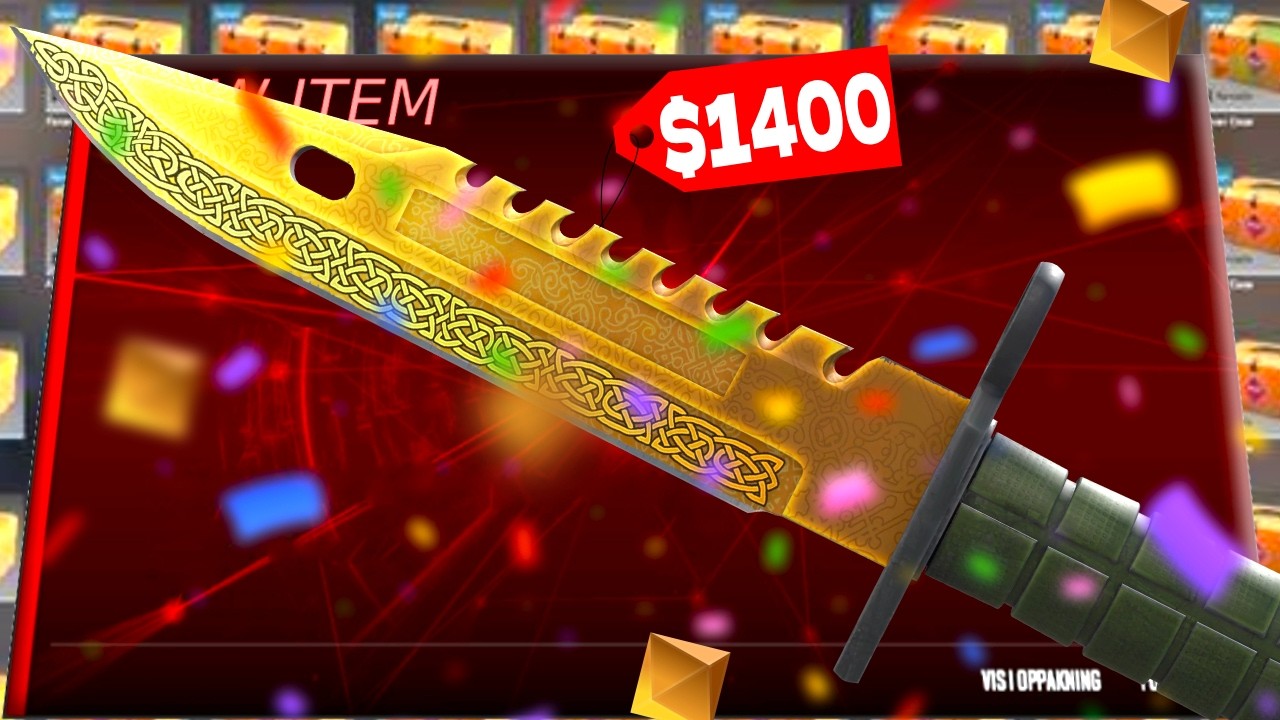 I Just Unboxed $1400 Bayonet Knife On Clash gg!!!