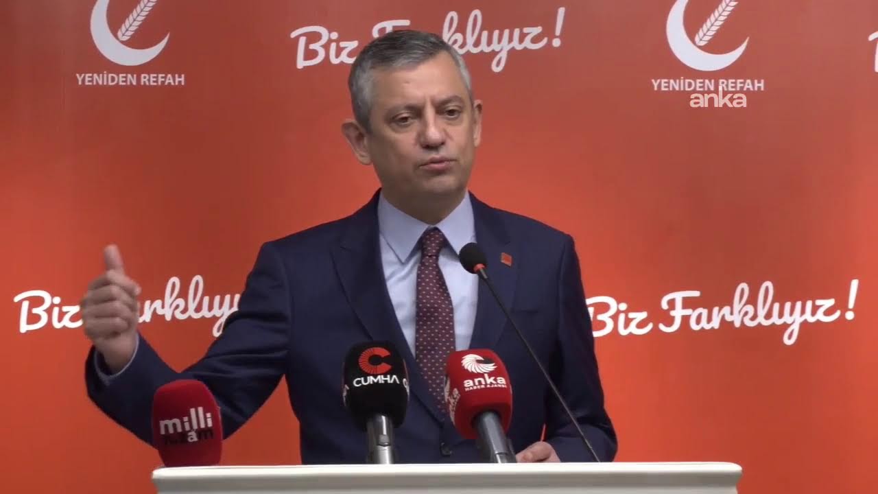 Yeniden Refah Partisi Genel Başkanı Fatih Erbakan ile görüşmemizin ardından açıklama yapıyoruz.