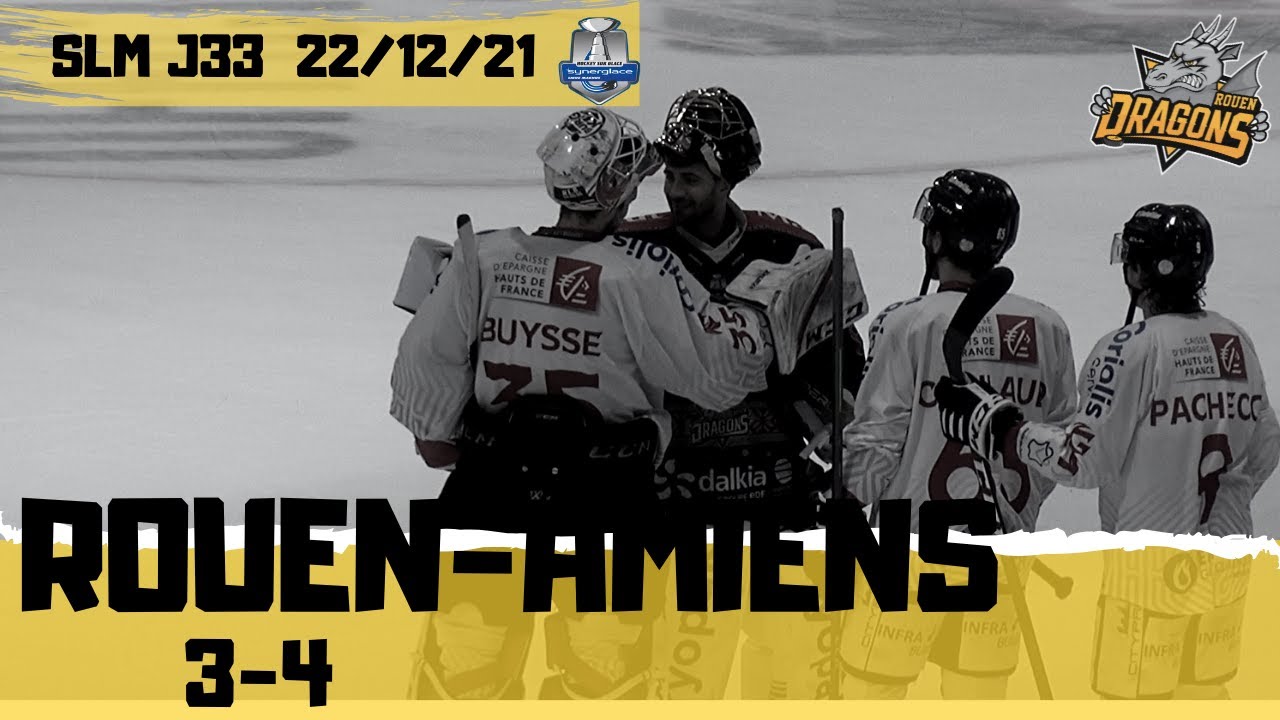 Hockey : Rouen - Amiens Ligue Magnus 2021/2022 J33
