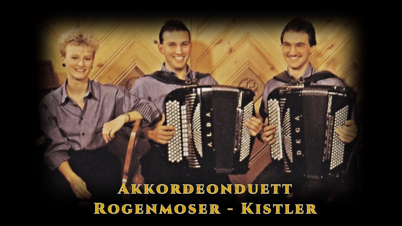 Schweizer Volksmusik im Innerschweizer-Stil Handorgelduett Rogenmoser - Kistler